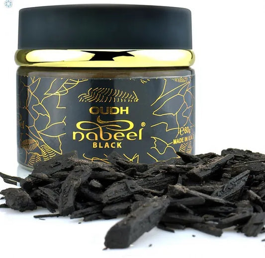 Oudh Nabeel Black Bakhoor 60g